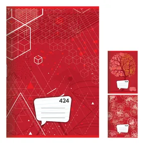 A4-Notizbuch, 20 Blatt - liniert 424
